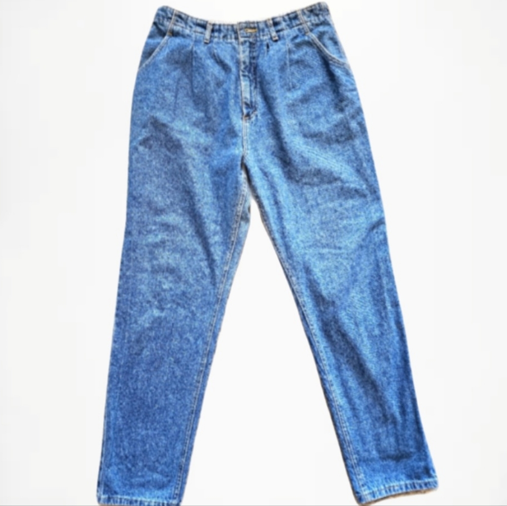 Lee size 14L vintage stonewashed high waist Mom jean